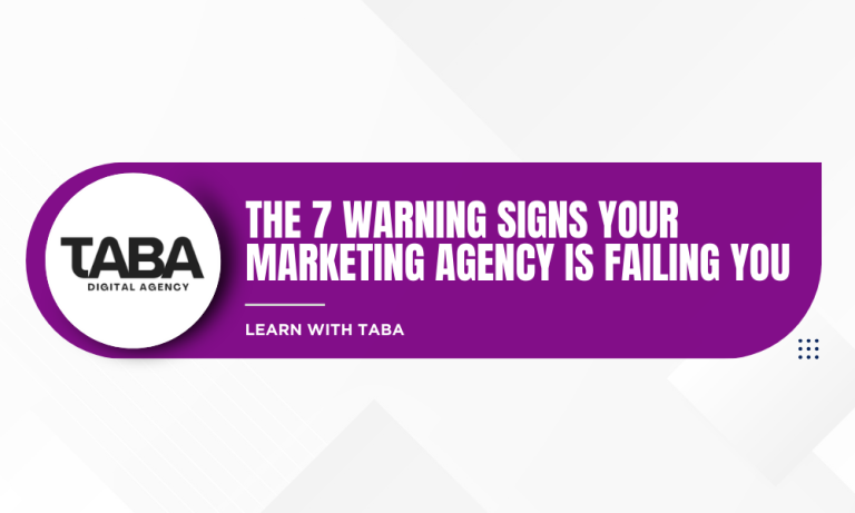 Warning Signs Your Marketing Agency Is Failing You