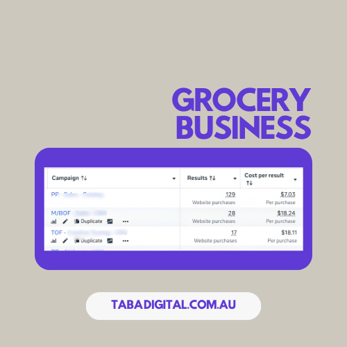 TABA Digital Meta Ads Reviews Results - F